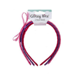 Headband, 3 Piece - assorted